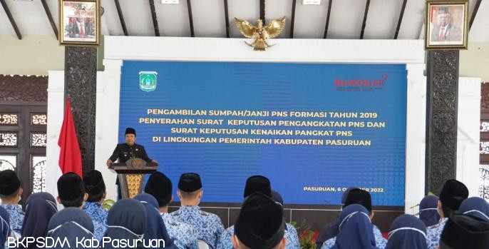 Bupati: Tantangan ASN Di Era Disrupsi, Berikan Pelayanan Terbaik Kepada Masyarakat