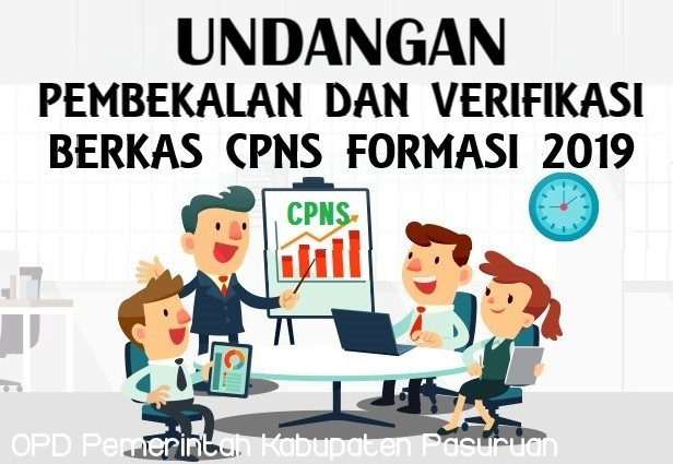 UNDANGAN PEMBEKALAN DAN VERIFIKASI BERKAS CPNS