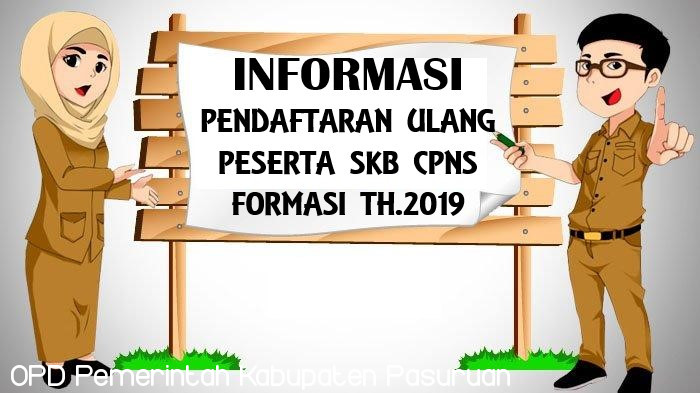 INFORMASI UNTUK PESERTA SKB CPNS  WAJIB MELAKUKAN PENDAFTARAN ULANG