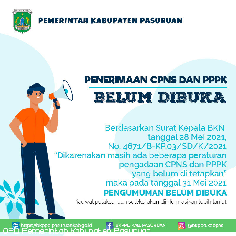 Penerimaan CPNS dan PPPK Belum Dibuka