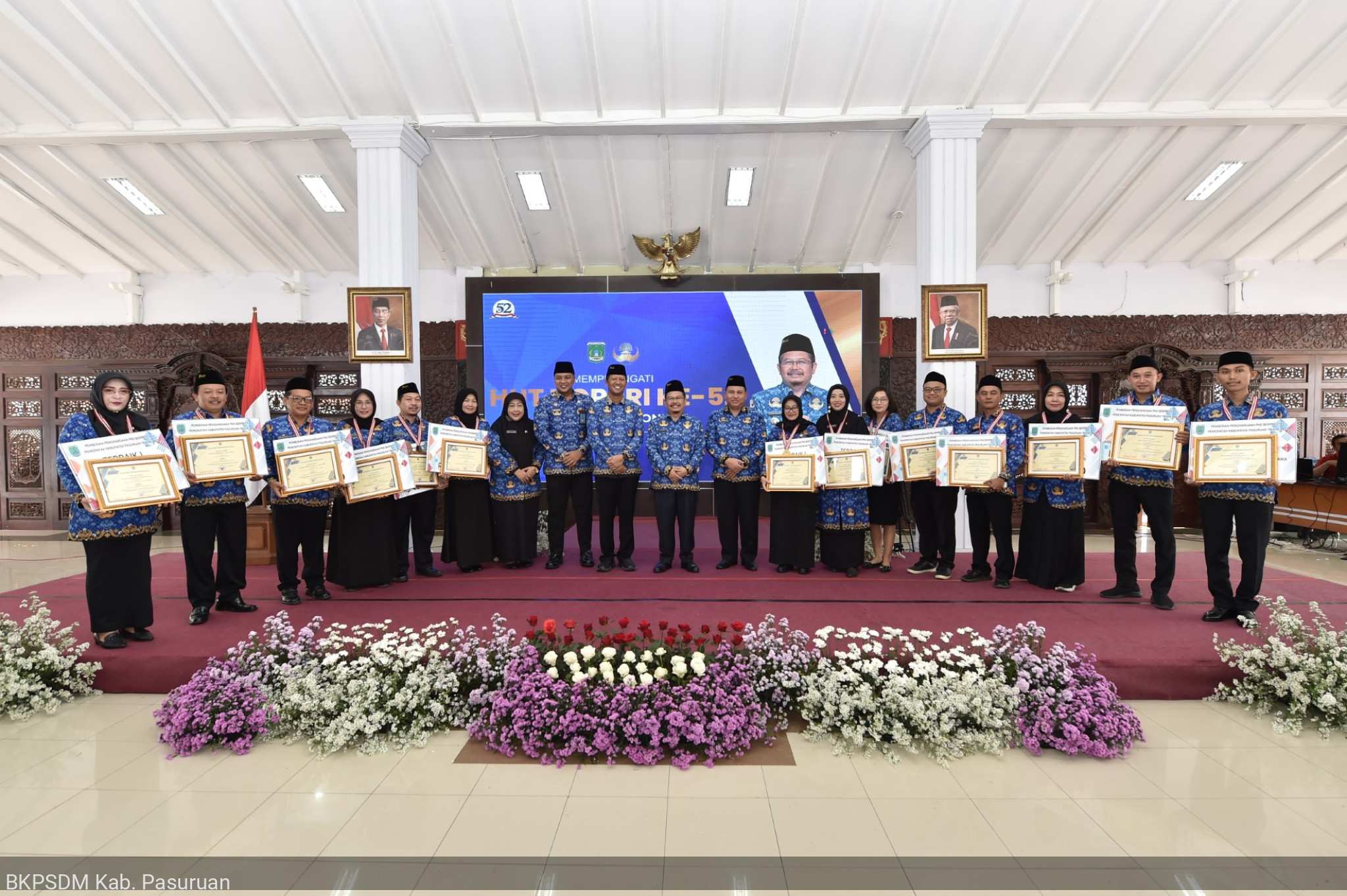 Pejabat Fungsional Hingga Pejabat Struktural Berprestasi Warnai Apresiasi Dalam Rangka HUT KORPRI