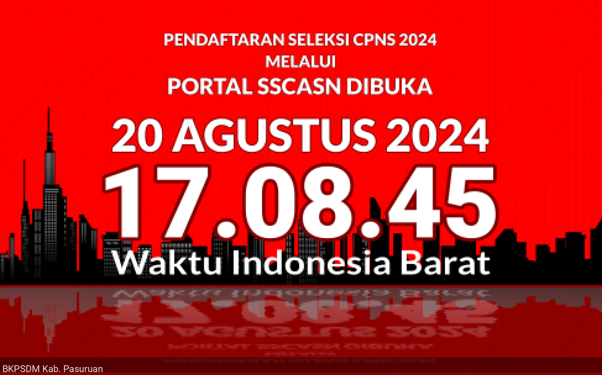 SIARAN PERS BKN TENTANG PEMBUKAAN PENDAFTARAN CPNS 2024 DI PORTAL SSCASN