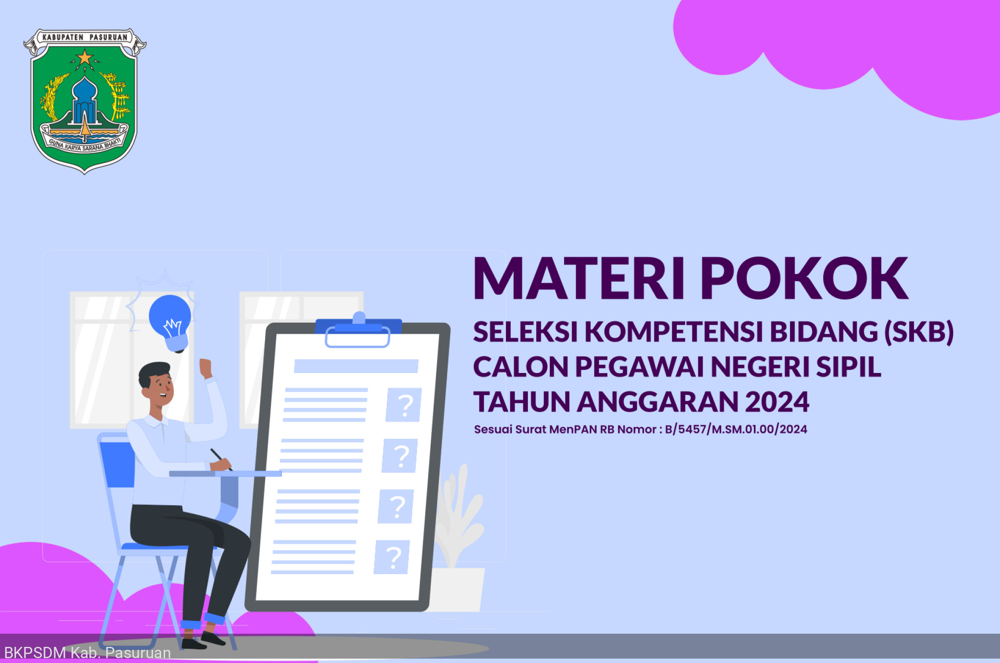 Materi Pokok Seleksi Kompetensi Bidang (SKB) CPNS Tahun Anggaran 2024