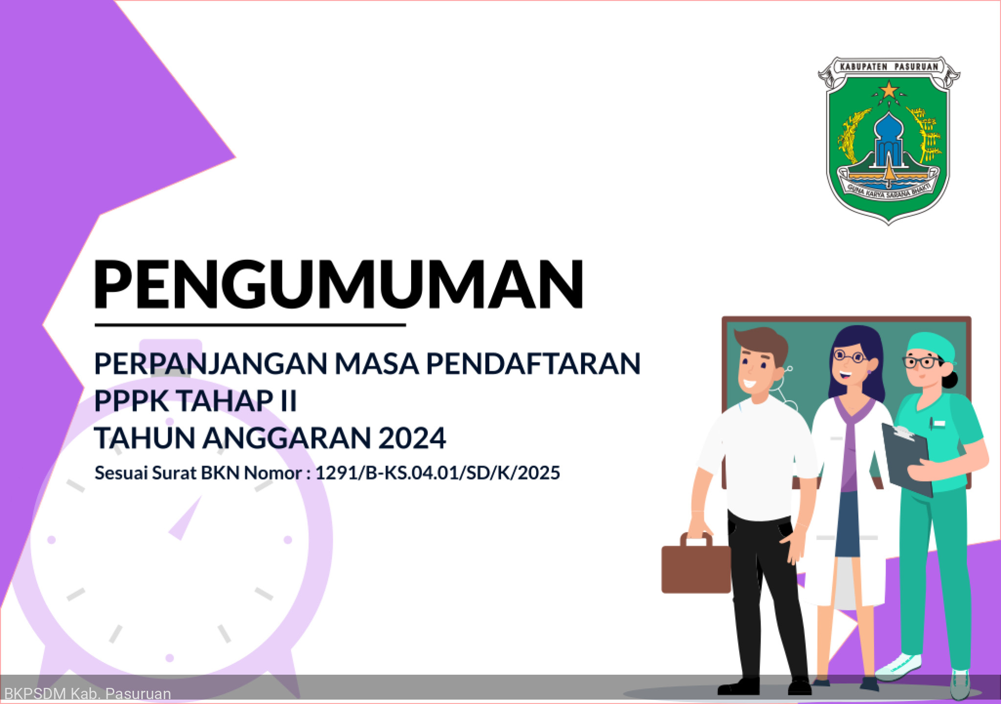 Perpanjangan Ketiga Masa Pendaftaran PPPK Tahap II TA 2024