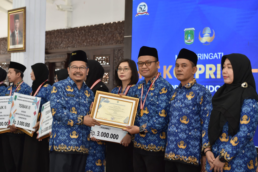 Penghargaan Pegawai Negeri Sipil Berprestasi di Lingkungan Pemerintah Kabupaten Pasuruan Tahun 2023